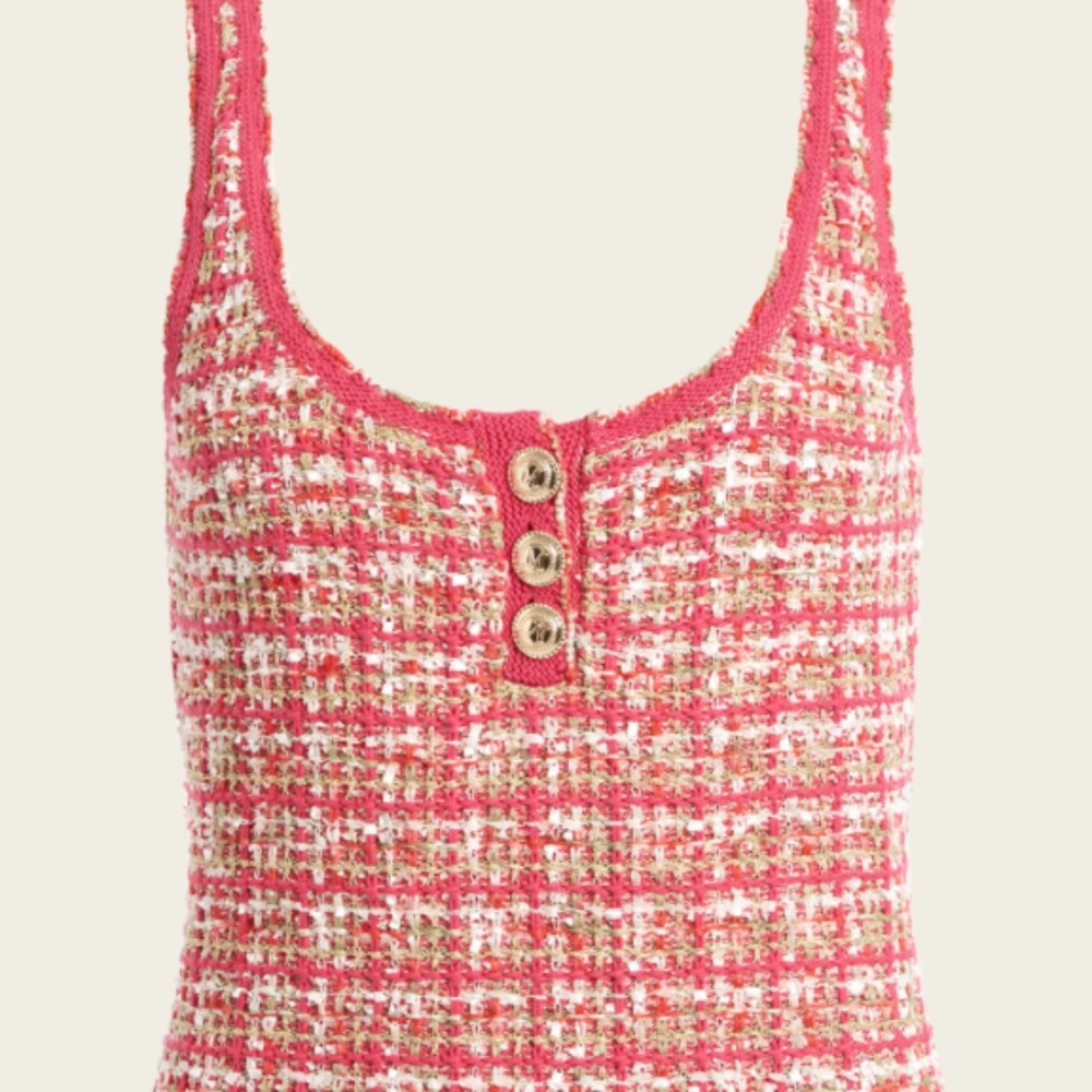 Marciano Mariah Tweed Top Sz. M